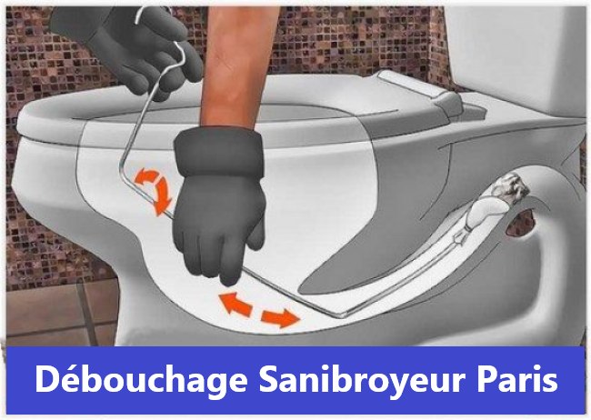 dépannage sanibroyeur paris